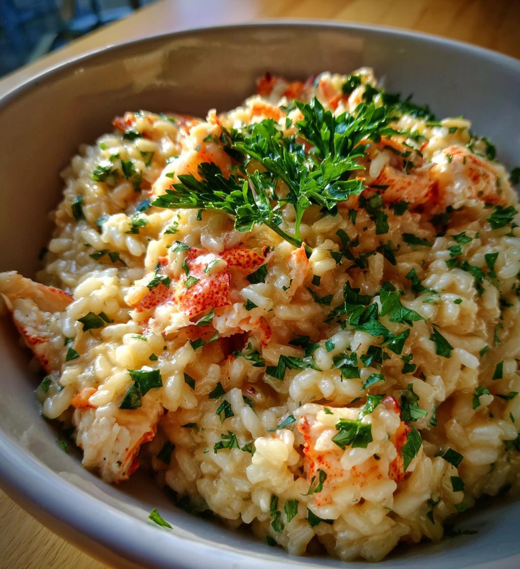 lobster risotto