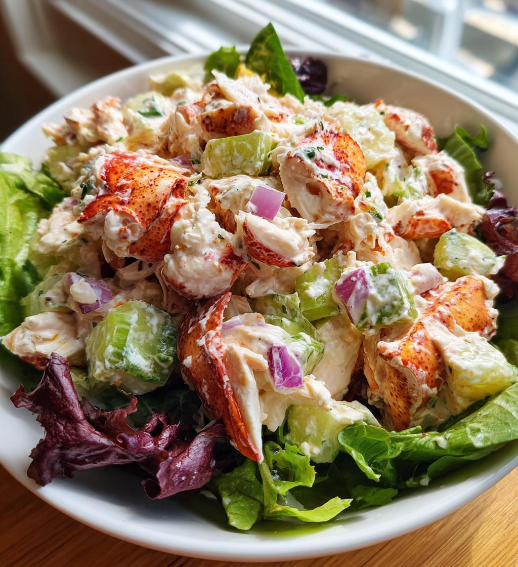 lobster roll salad
