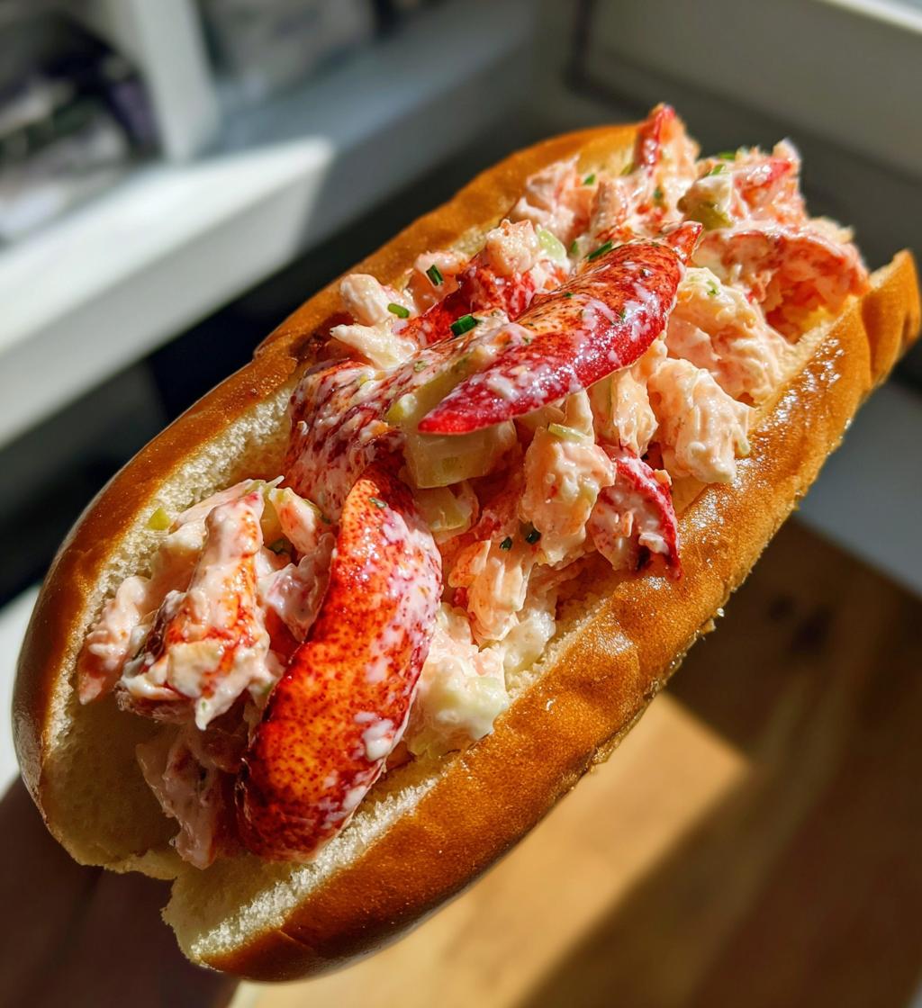 lobster roll sandwich