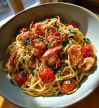 lobster spaghetti