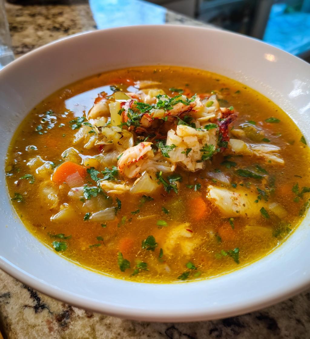 lobster stock from shells