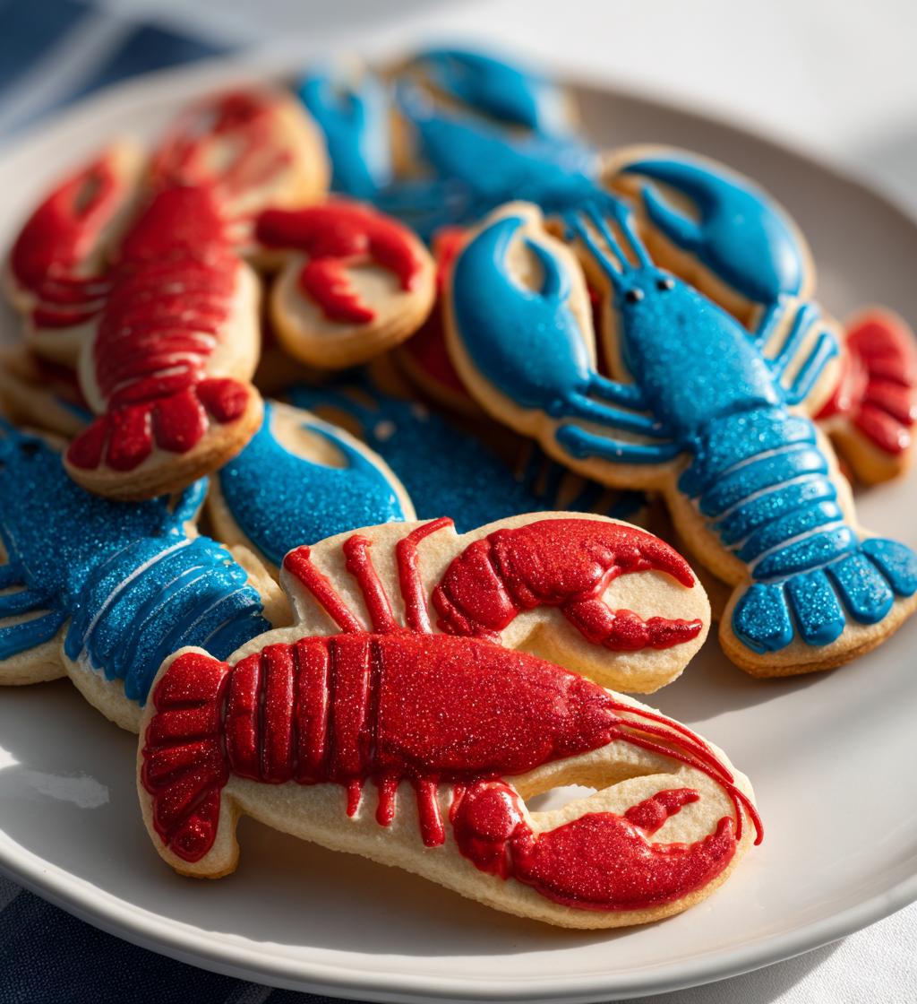 lobster sugar cookies