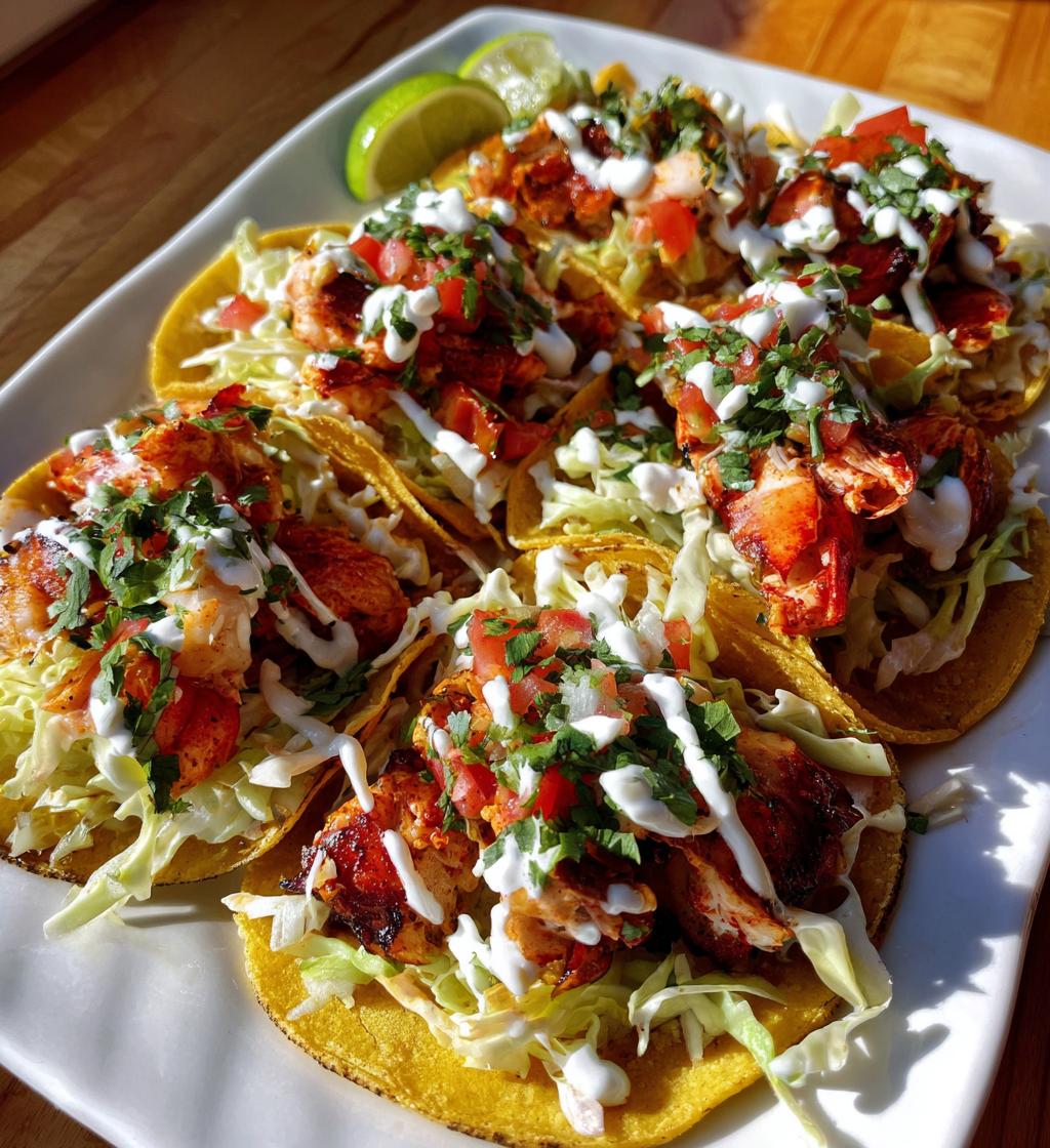lobster tacos
