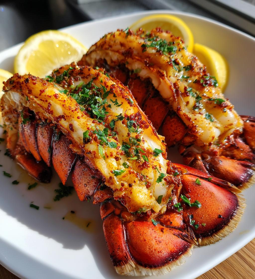 lobster tail recipe air fryer