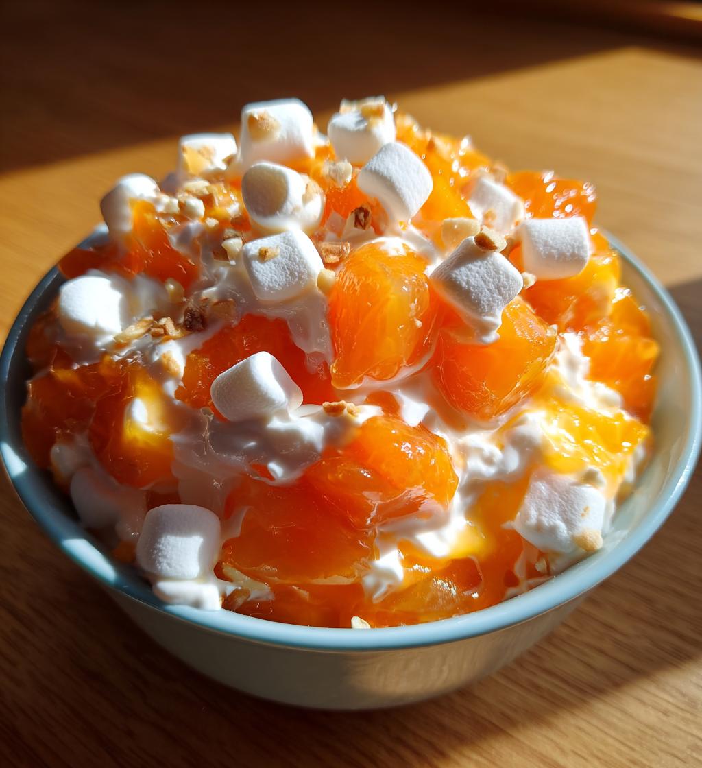 mandarin orange salad jello cool whip