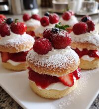 mini valentine cakes