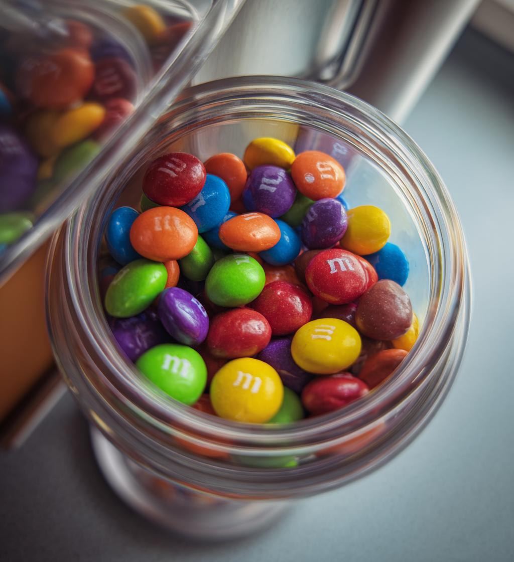 m&m candy dispenser valentine