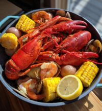 new england lobster boil