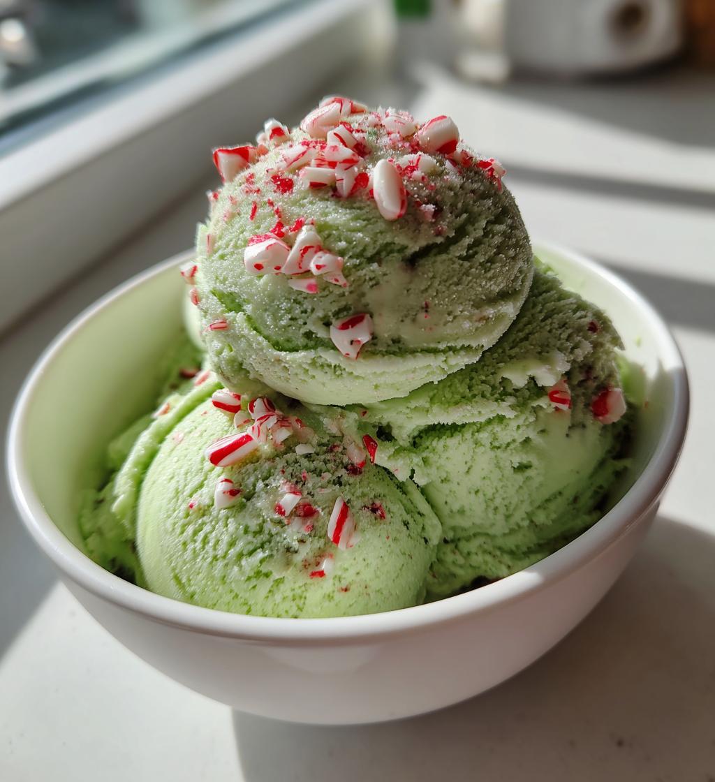 ninja creami peppermint ice cream