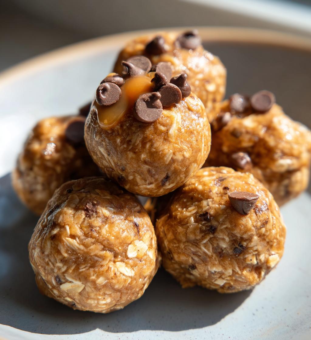 oatmeal peanut butter protein balls