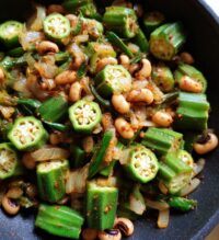 okra and black eyed peas