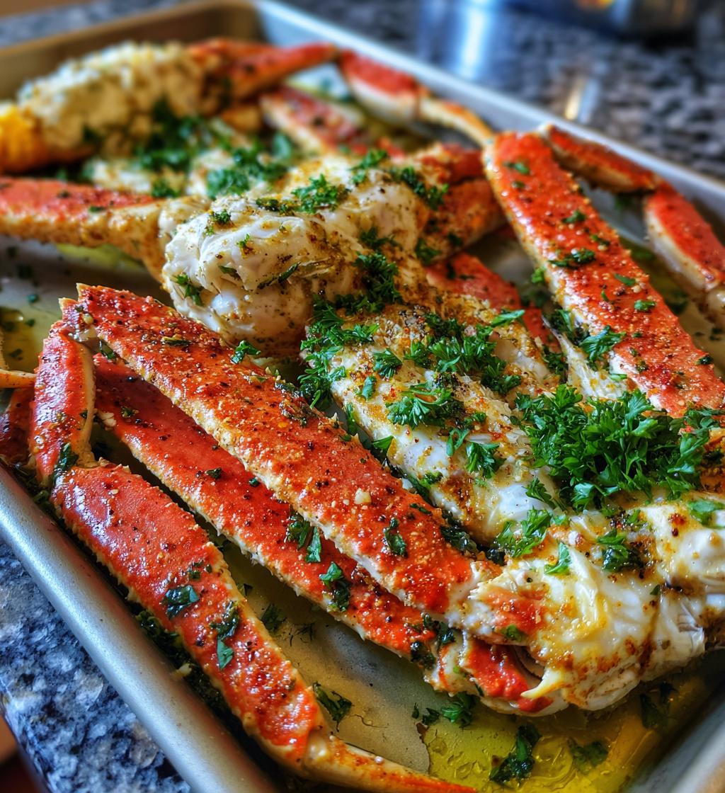 oven baked crab legs recipes