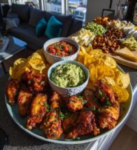 party food football