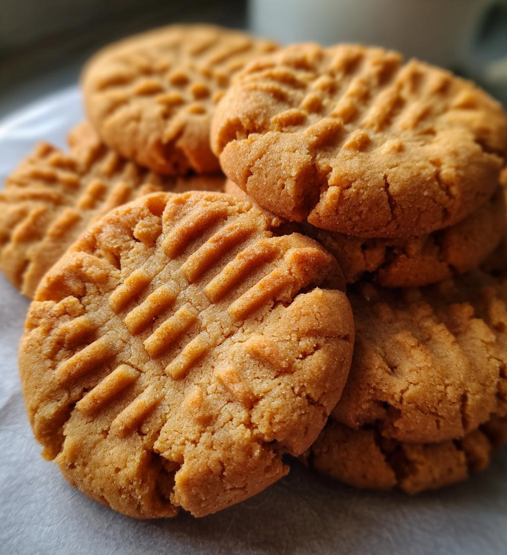 peanut butter cookies 3 ingredient