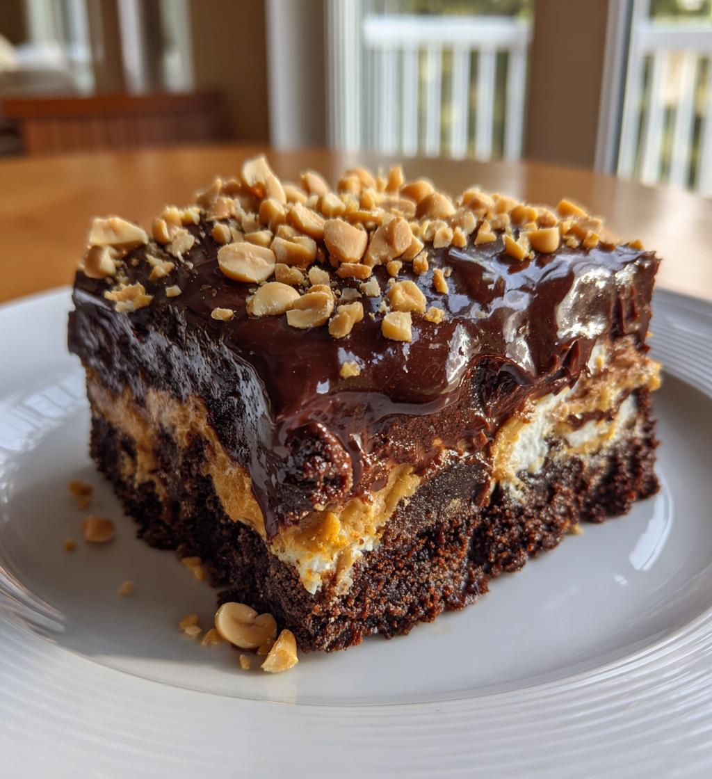peanut butter cup dump cake
