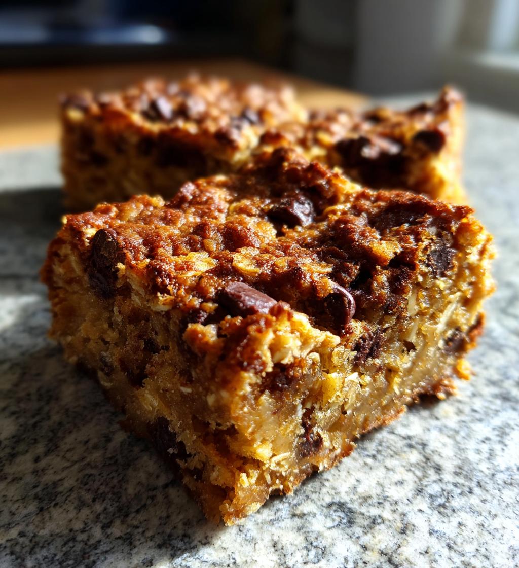 peanut butter oatmeal bars