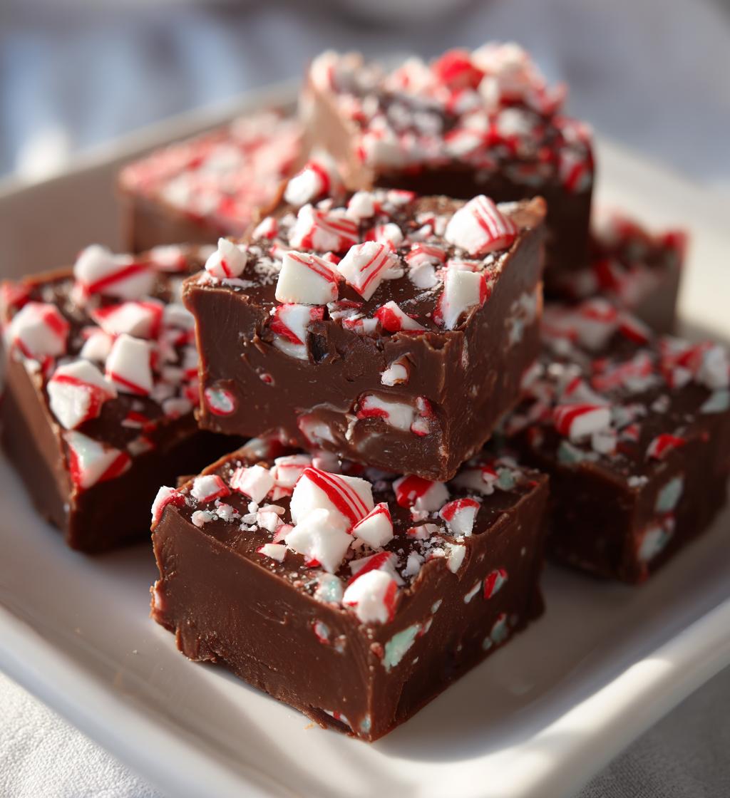 peppermint fudge