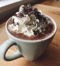 peppermint hot chocolate