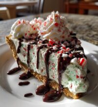 peppermint ice cream pie