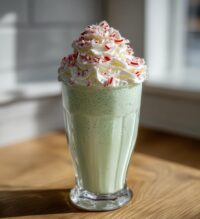 peppermint milkshake