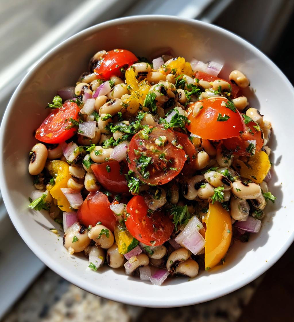 portuguese black eyed pea salad