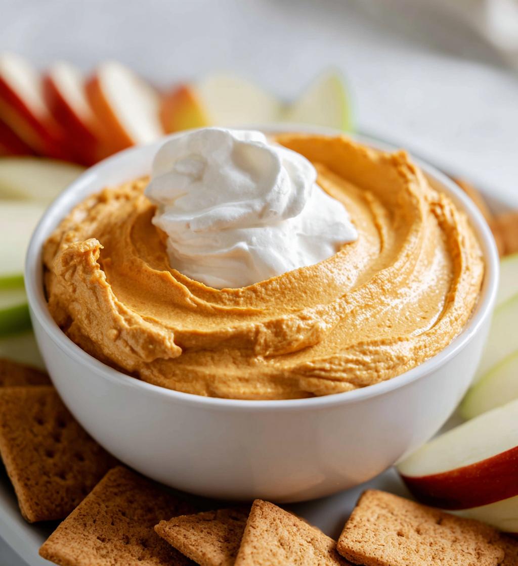 pumpkin pie dip with cool whip