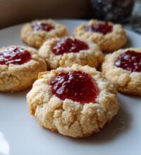 rasberry thumbprint cookies