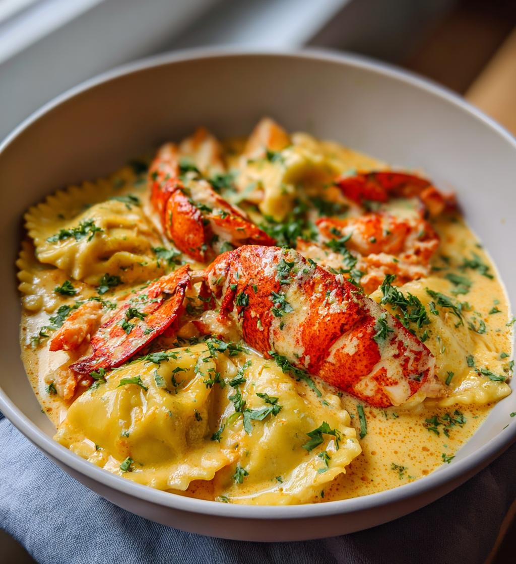 ravioli lobster