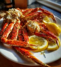 raw crab legs