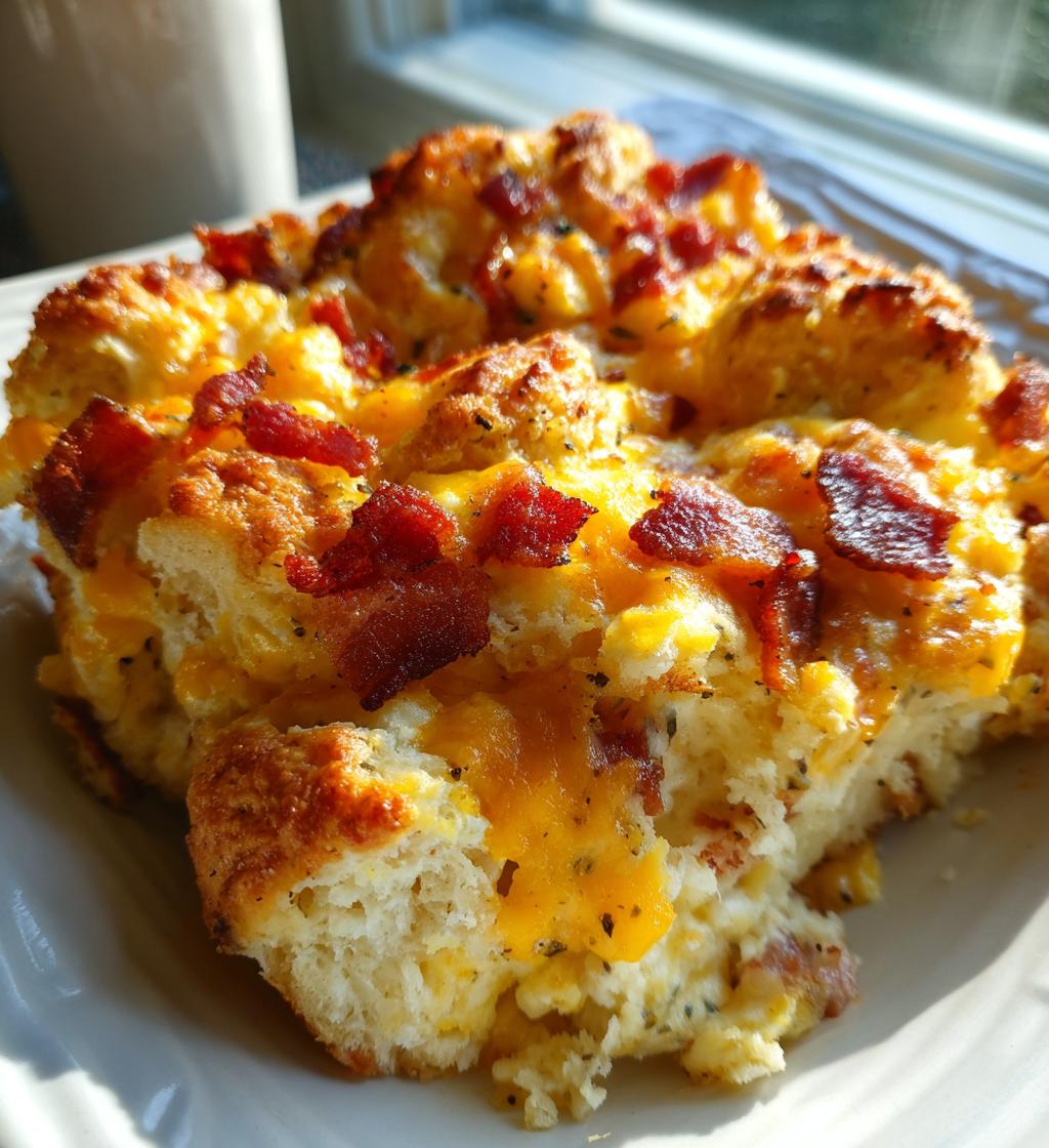 red lobster biscuit breakfast casserole
