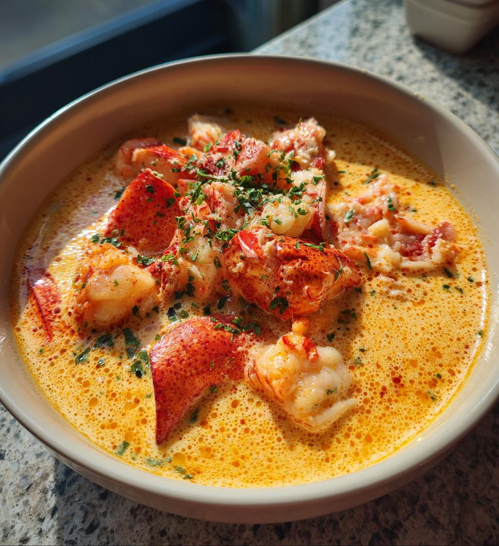 red lobster bisque recipe
