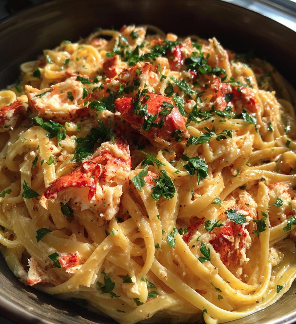 red lobster linguini alfredo