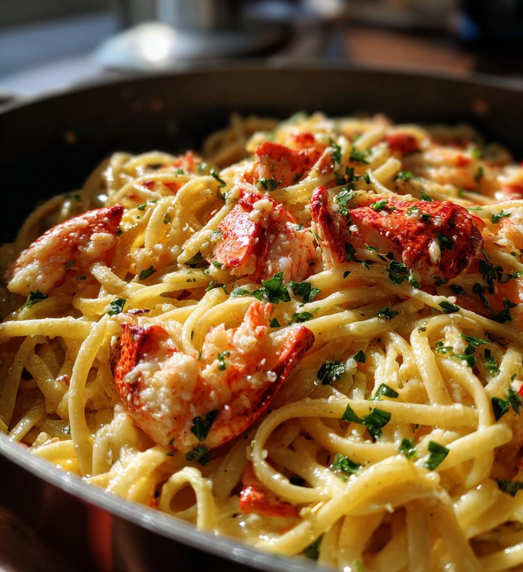 red lobster lobster linguini recipe