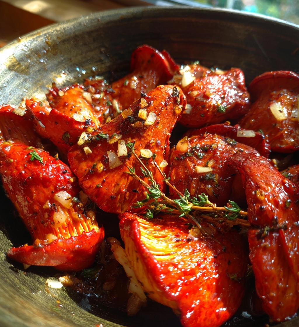 red lobster mushrooms