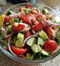 red lobster salad