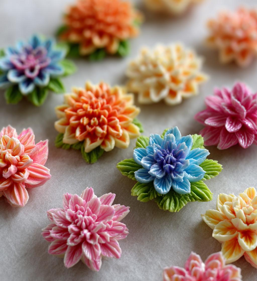 royal icing flowers tutorial