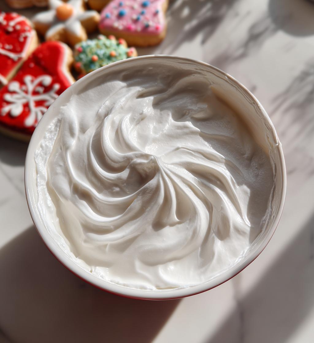 royal icing recipe with egg whites