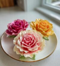 royal icing roses
