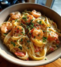 shrimp and lobster alfredo