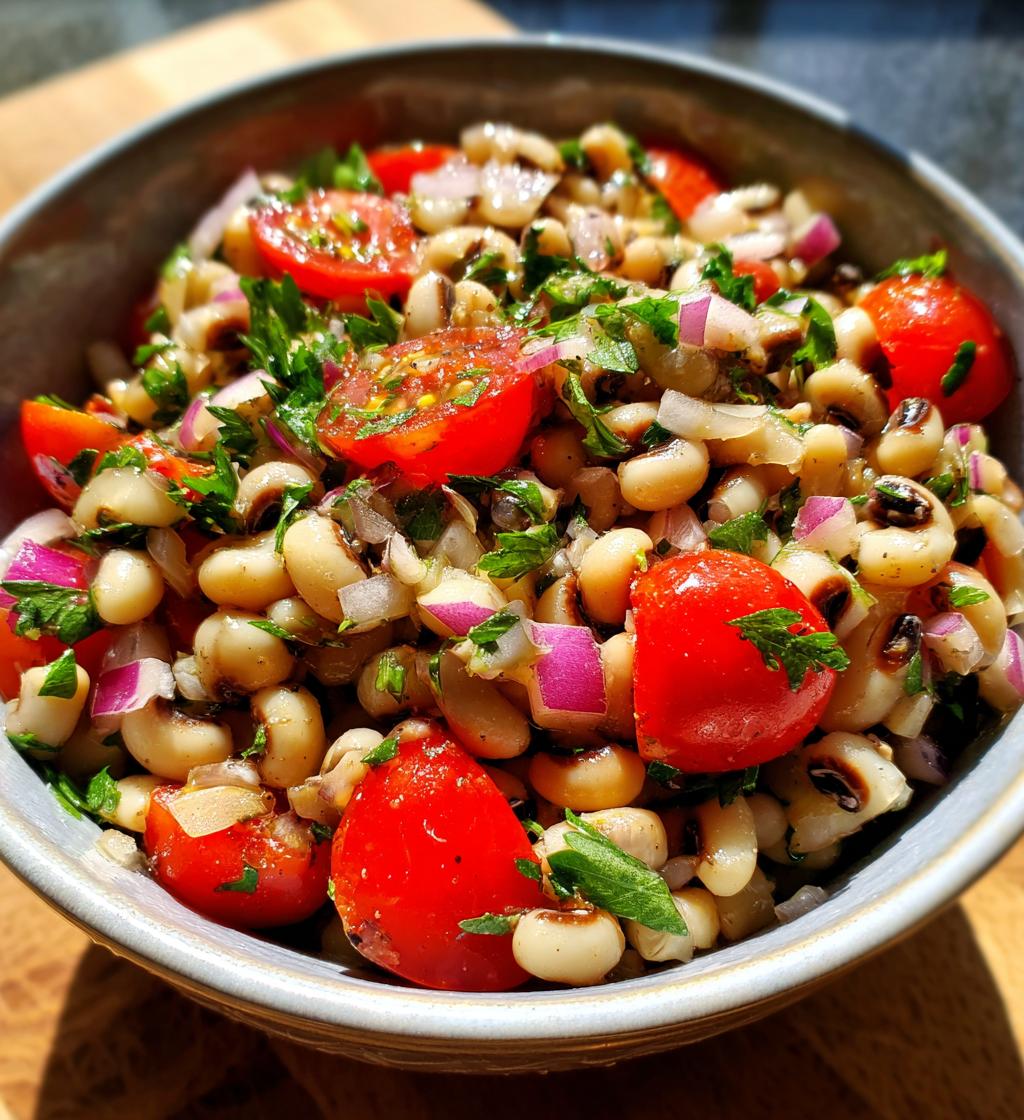 simple black-eyed pea salad