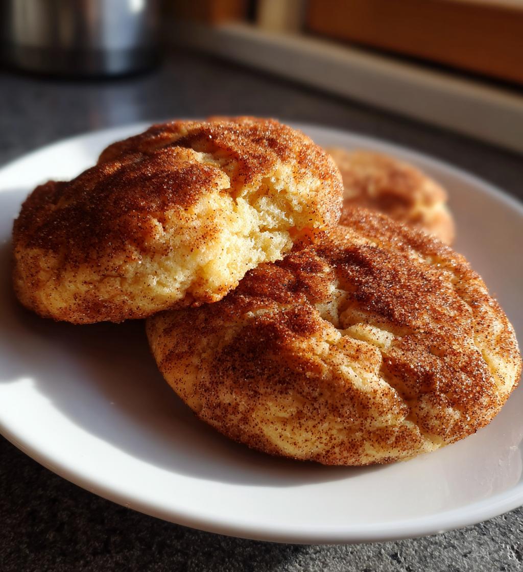 single serve snickerdoodle cookie