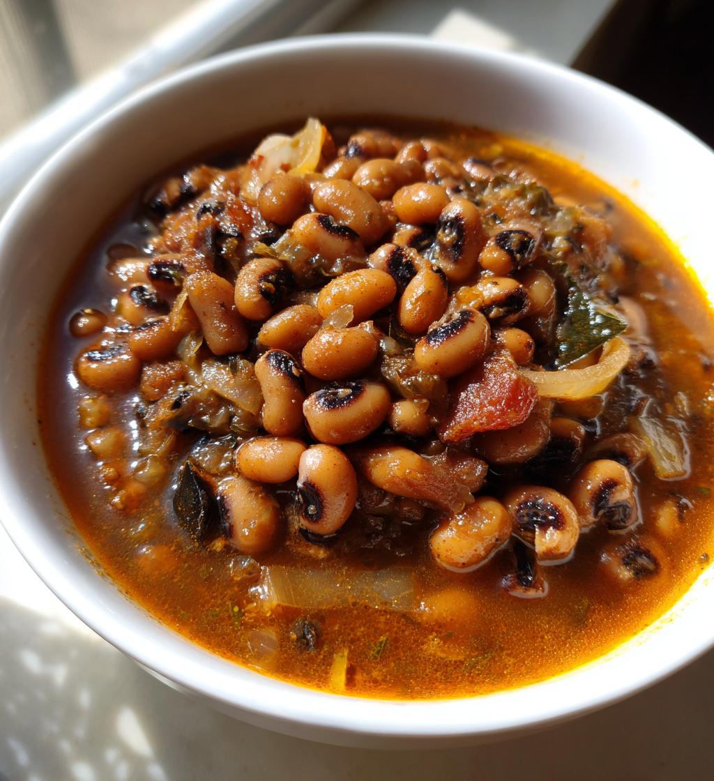 slow cooker black eyed peas
