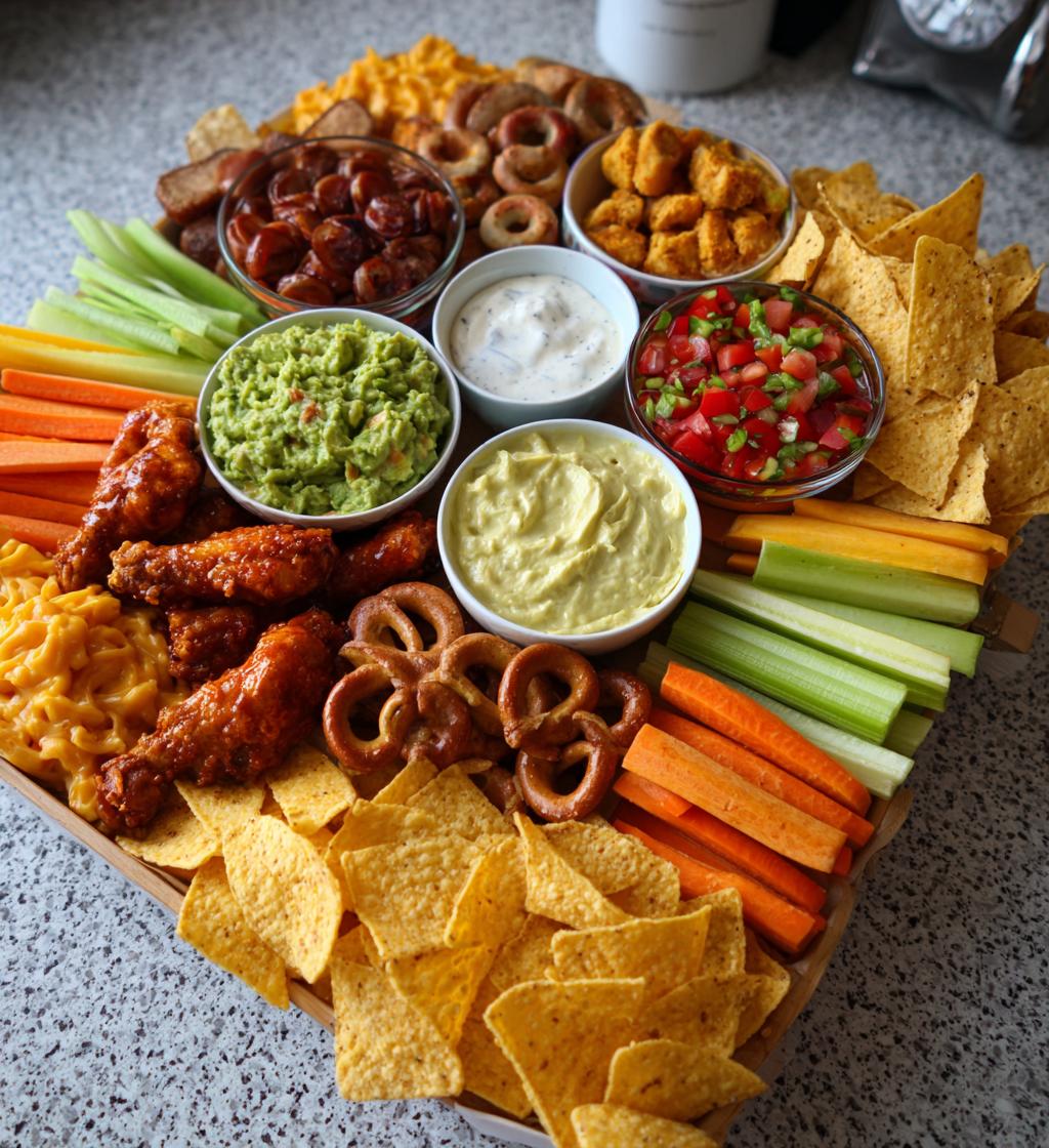 snack stadium super bowl