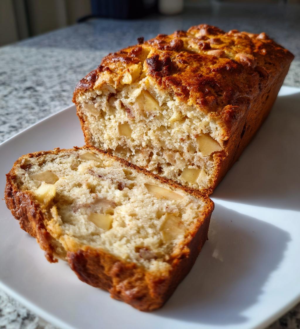 snickerdoodle apple bread