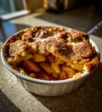 snickerdoodle apple cobbler