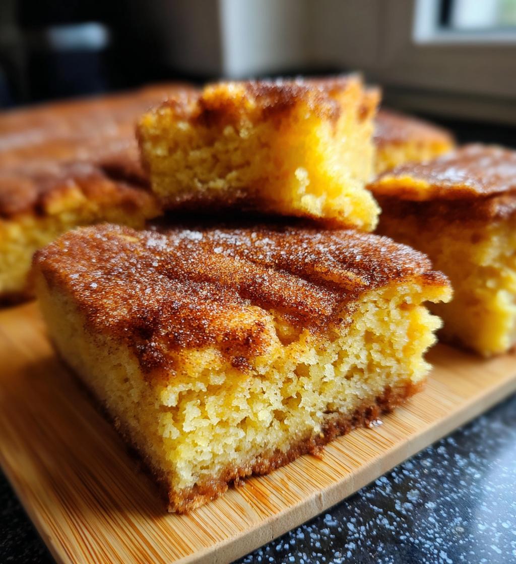 snickerdoodle bars 9x13