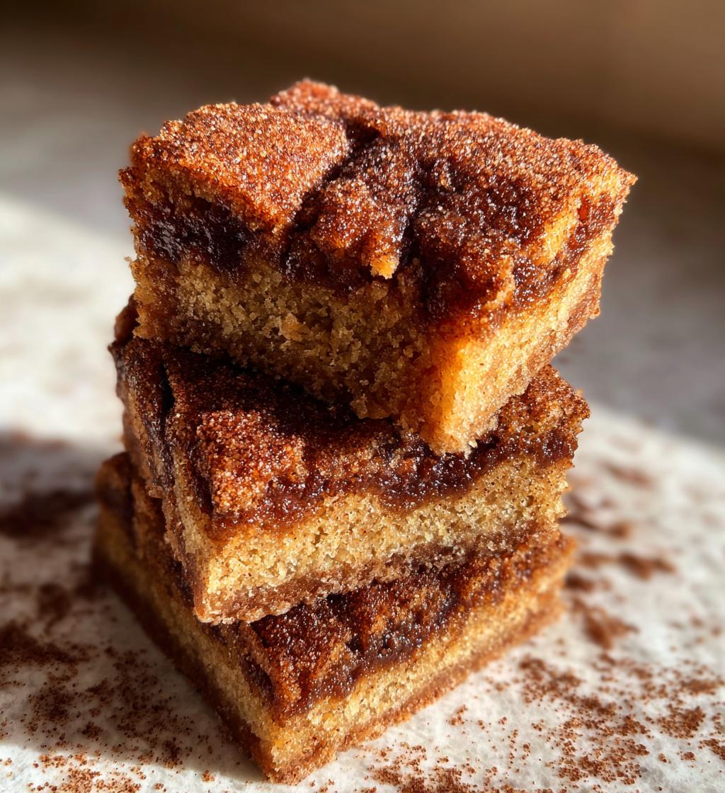 snickerdoodle brownies