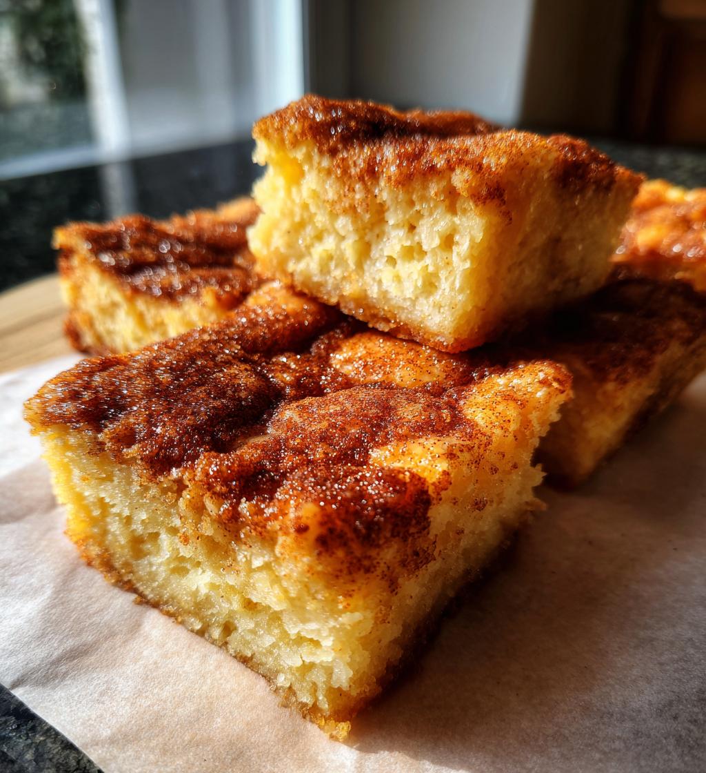 snickerdoodle cookie bars 9x13