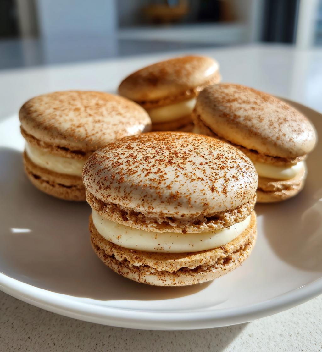 snickerdoodle macarons