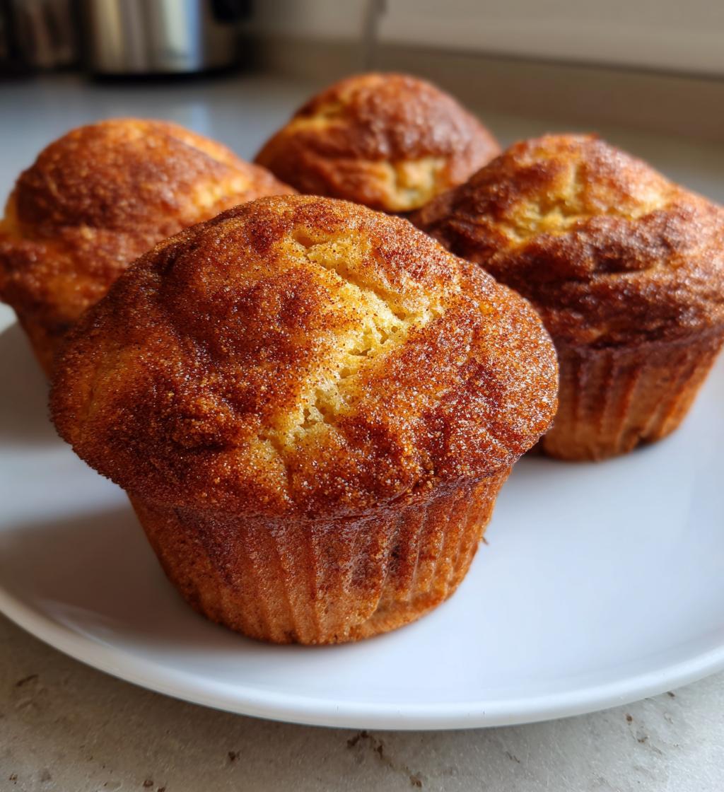 snickerdoodle muffins recipe